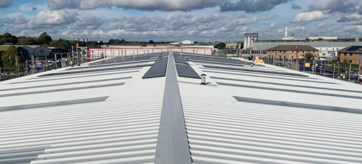 New Overclad Roofing System with Solar Panels